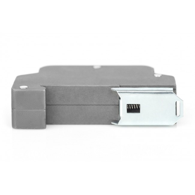 Digitus PoE surge protector (RJ45), DIN rail installation, indoor
