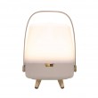 Kooduu Lite-up PLAY Mini Mono portable speaker Sand, White, Wood 8 W