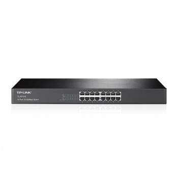 TP-Link 16-Port 10/100Mbps Rackmount Network Switch