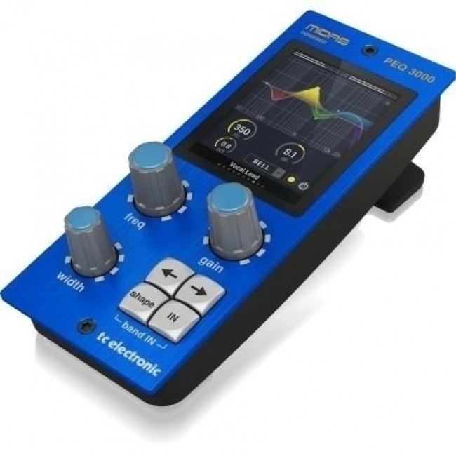 TC Electronic PEQ 3000-DT Wtyczka kompresora z fizycznym kontrolerem TC Electronic PEQ 3000-DT Wtyczka kompresora z fizycznym kontrolerem
