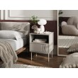 Bedside table 2 pcs. TRESSE 44x40x53 cashmere matt Bedside table 2 pcs. TRESSE 44x40x53 cashmere matt