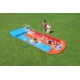Bestway H2OGO! Triple Water Slide with Tsunami Splash Ramp 4.88 m