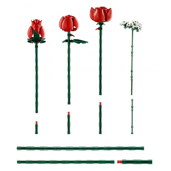 LEGO ICONS 10328 BOUQUET OF ROSES FLOWERS LEGO ICONS 10328 BOUQUET OF ROSES FLOWERS