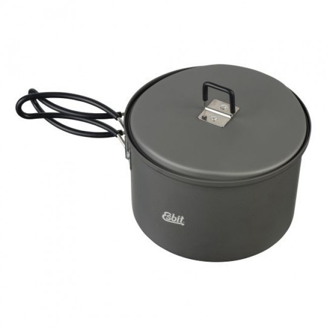 ESBIT PT1600HA camping cookware Pot 1.6 L Aluminium, Black ESBIT PT1600HA camping cookware Pot 1.6 L Aluminium, Black