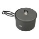 ESBIT PT1600HA camping cookware Pot 1.6 L Aluminium, Black ESBIT PT1600HA camping cookware Pot 1.6 L Aluminium, Black