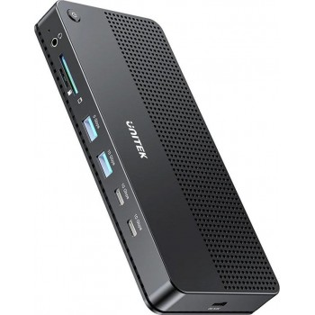 Unitek D1104A01 13in1 MST HDMI DP 8K PD 100W Docking Station