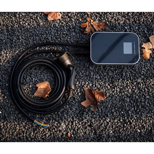 Extralink Electric car charger BS20-BC-22kW-APP Type 2 32A 22kW 3 phase, LCD screen, APP, 6,1m