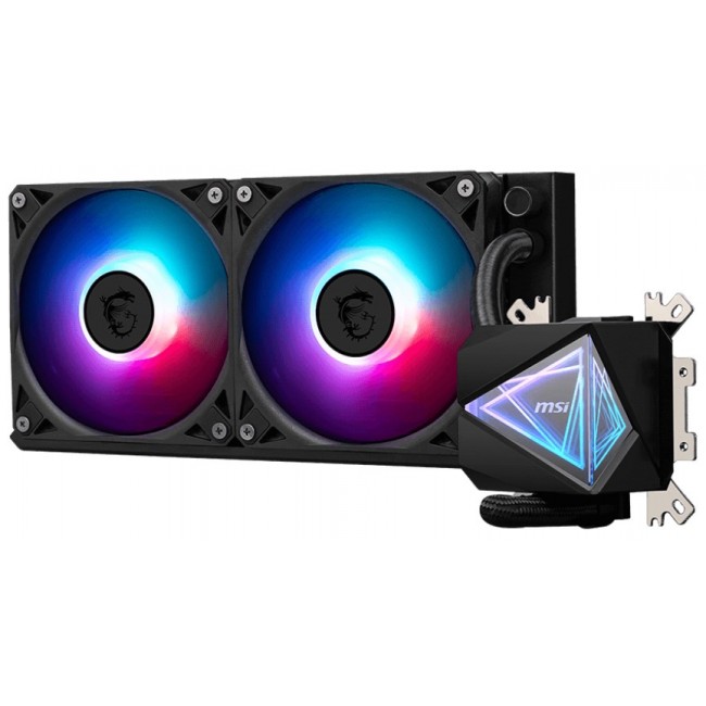 MSI MAG Coreliquid I240 Computer case All-in-one liquid cooler 12 cm Black 1 pc(s)