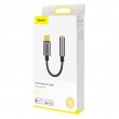 Baseus L54 mobile phone cable Black, Grey USB C 3.5mm