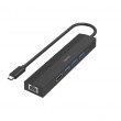 Hama 00200144 interface hub USB 3.2 Gen 1 (3.1 Gen 1) Type-C 5000 Mbit/s Black