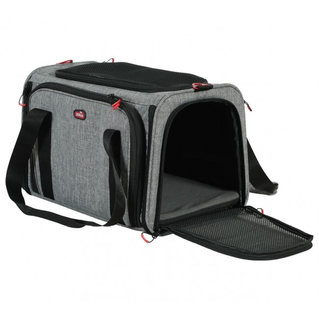 ZOLUX NOMAD M dog and cat carrier with extra space, 44 28 28 cm