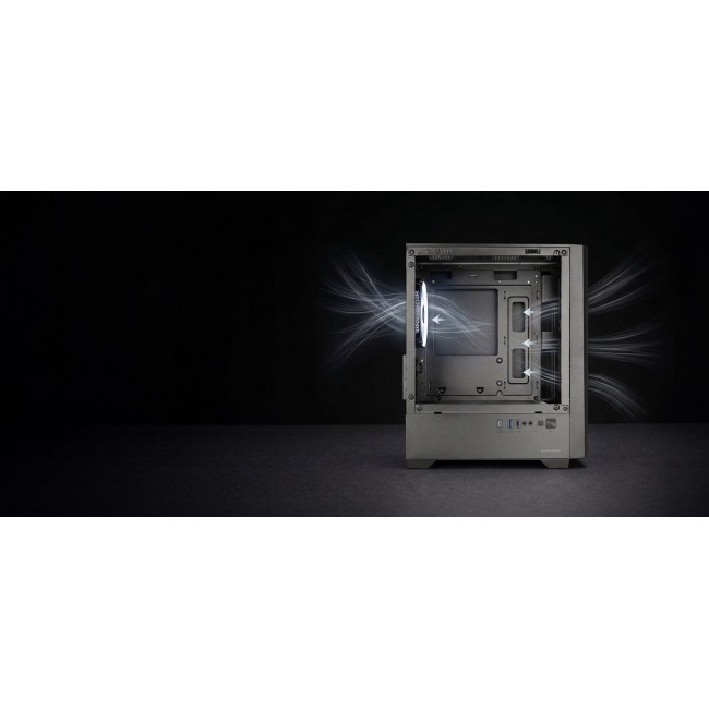 Mars Gaming MCQUANTUM computer case Midi Tower Black