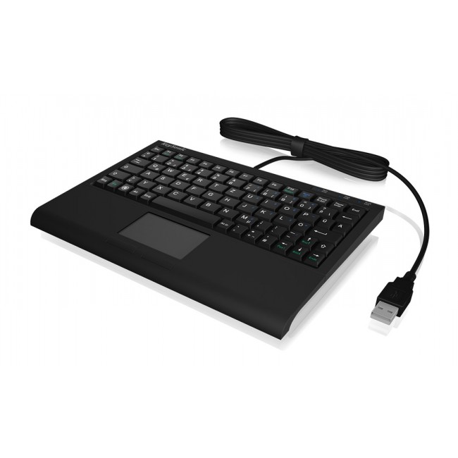 KeySonic ACK-3410 (US) keyboard Office USB US English Black