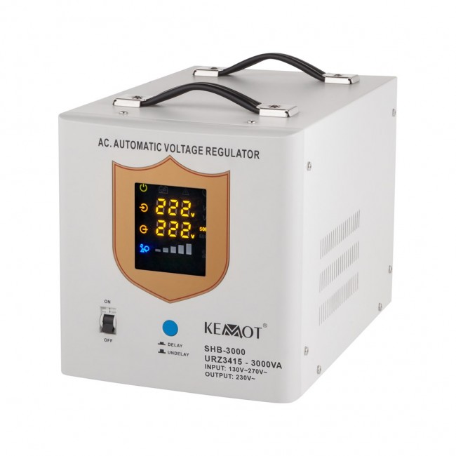 KEMOT SHB-3000 Automatic Voltage Stabilizer KEMOT SHB-3000 Automatic Voltage Stabilizer