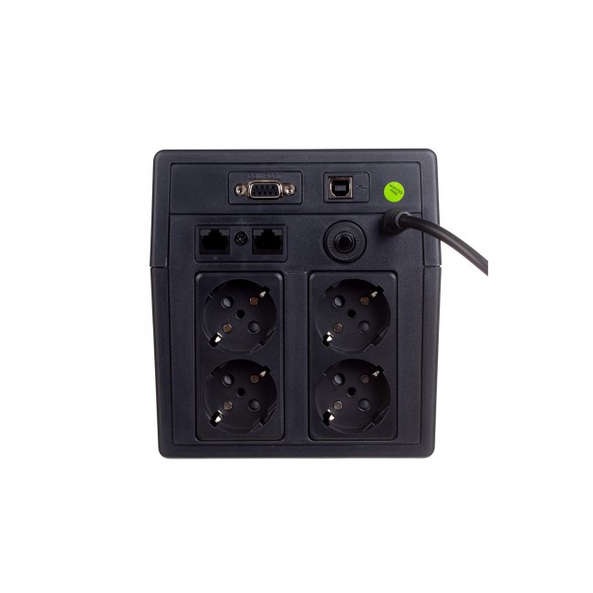 Digitus DN-170065 uninterruptible power supply (UPS) Line-Interactive 0.8 kVA 480 W 4 AC outlet(s)