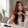 Esperanza EBP004 hair styling tool Straightening iron Black,Red 35 W