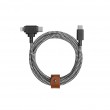 Native Union Belt Cable Duo USB cable 1.5 m USB C USB C/Lightning Black, White