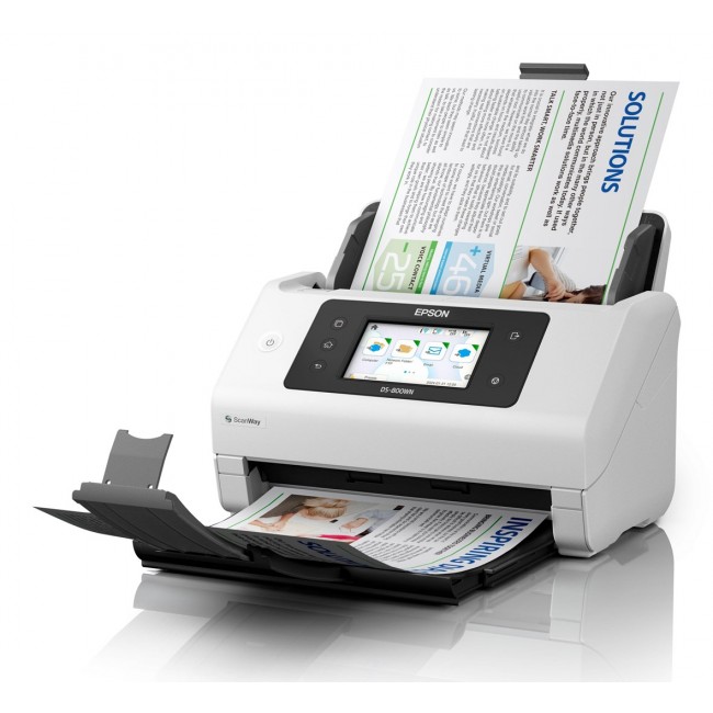 Epson WorkForce DS-800WN Sheet-fed scanner 600 x 600 DPI A4 White Epson WorkForce DS-800WN Sheet-fed scanner 600 x 600 DPI A4 White