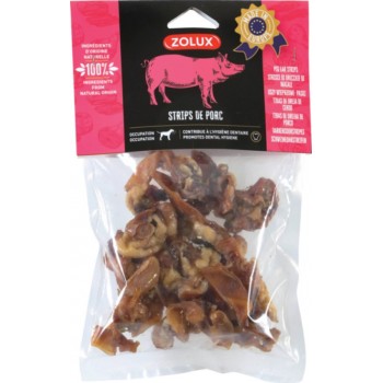 ZOLUX Pork Strips - Dog Treat - 200g