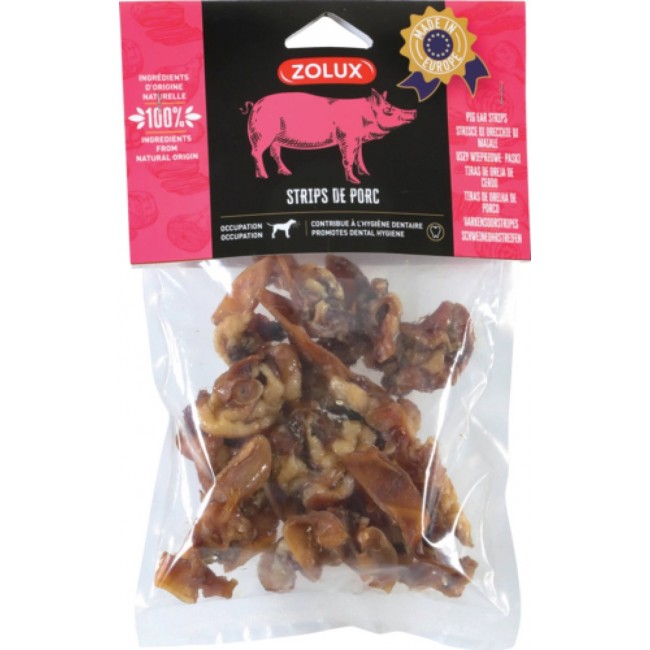 ZOLUX Pork Strips - Dog Treat - 200g