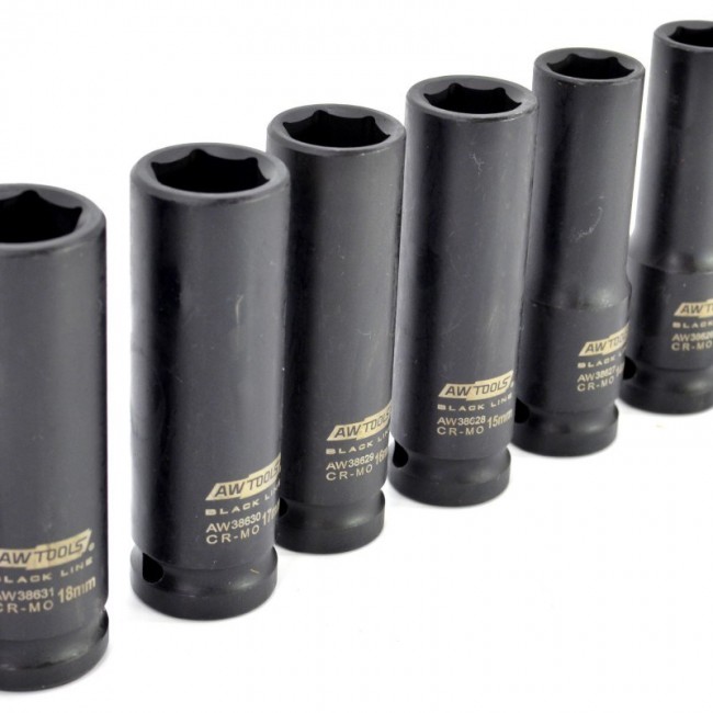 AWTOOLS IMPACT SOCKET SET 1/2