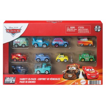 Disney Pixar Cars Mini Racers 10-Pack