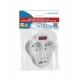 Esperanza ELK311W Electrical splitter 2 GN. USB-C USB-A ON. White Esperanza ELK311W Electrical splitter 2 GN. USB-C USB-A ON. White