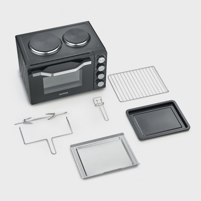 Severin TO 2074 toaster oven 30 L 2500 W Black Grill Severin TO 2074 toaster oven 30 L 2500 W Black Grill