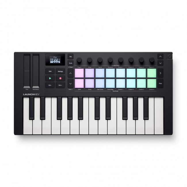 Novation Launchkey Mini 25 MK4 - MIDI keyboard 25 keys Novation Launchkey Mini 25 MK4 - MIDI keyboard 25 keys