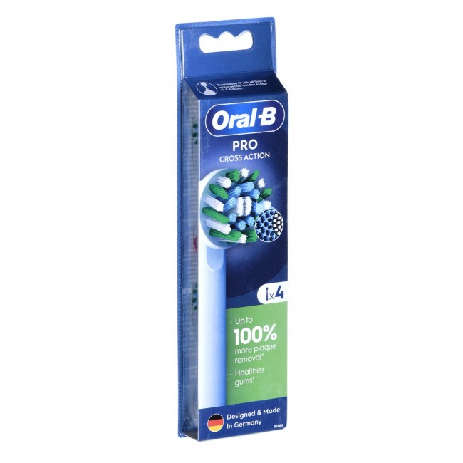 Braun Oral-B EB50RX CrossAction tips 4 pcs. Braun Oral-B EB50RX CrossAction tips 4 pcs.