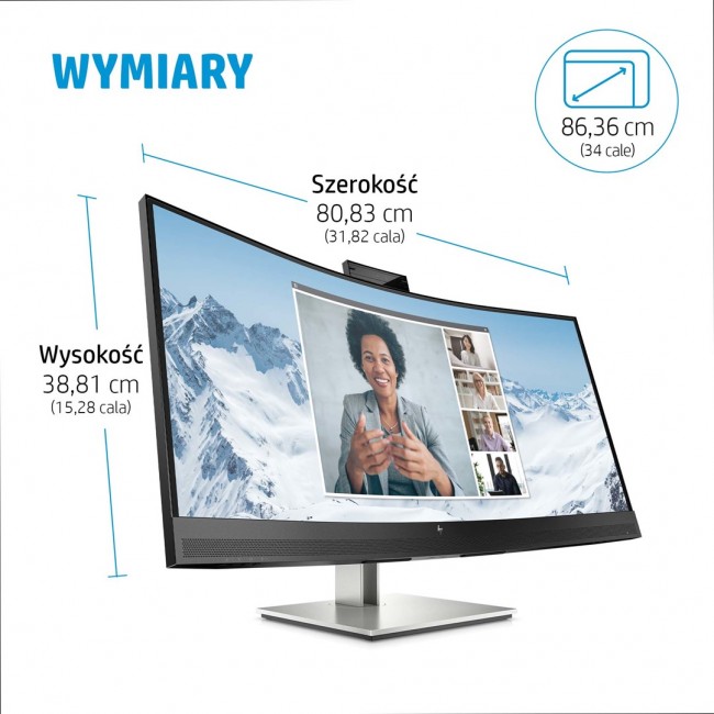 HP E34m G4 VA WQHD 3440x1440@75Hz DP/HDMI/USB-C 400cd HP E34m G4 VA WQHD 3440x1440@75Hz DP/HDMI/USB-C 400cd