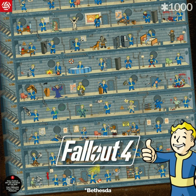 Puzzle Good Loot Gaming - Fallout 4: Perk Poster 1000 pc(s)