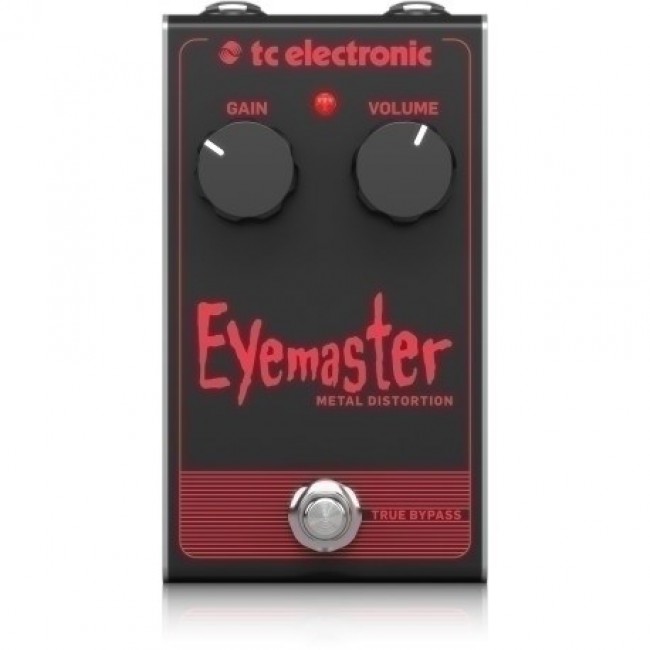 TC Electronic Eyemaster Metal Distortion - guitar effect TC Electronic Eyemaster Metal Distortion - guitar effect