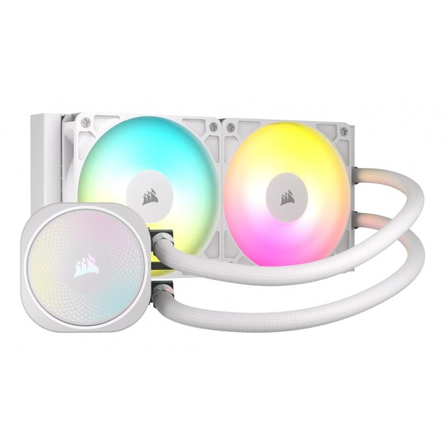 Corsair Nautilus 240 RS ARGB Liquid Processor All-in-one liquid cooler White 1 pc(s) Corsair Nautilus 240 RS ARGB Liquid Processor All-in-one liquid cooler White 1 pc(s)