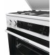 Gorenje GKS6C71WF Freestanding cooker with oven White