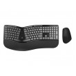 Conceptronic ERGO Wireless Ergonomic Keyboard & Mouse Kit, QWERTY EN (US)