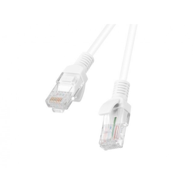 Lanberg PCU6-10CC-0100-W networking cable White 1 m Cat6 U/UTP (UTP)
