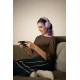 Headset Steelseries Arctis Nova 3P Wireless for Playstation, Levander