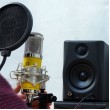 Monkey Banana Hapa Yellow Table microphone Monkey Banana Hapa Yellow Table microphone