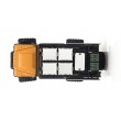 Amewi D90X28 Metall Scale Crawler gelb Radio-Controlled (RC) model Crawler truck Electric engine 1:28