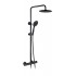 Black Thermo Shower Column