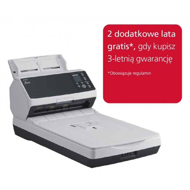 Ricoh fi-8270 ADF + Manual feed scanner 600 x 600 DPI A4 Black, Grey
