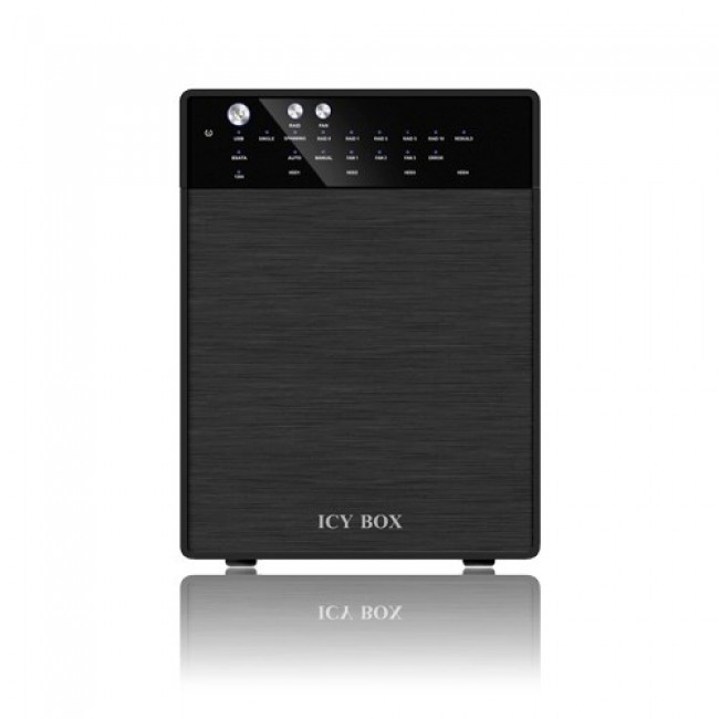 ICY BOX IB-RD3640SU3 HDD enclosure Black 3.5 ICY BOX IB-RD3640SU3 HDD enclosure Black 3.5