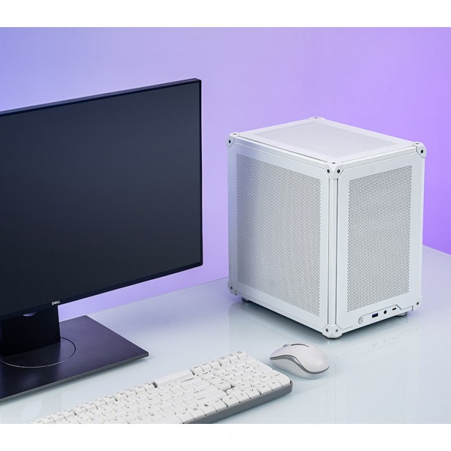 Jonsbo C6 Micro-ATX Case - white