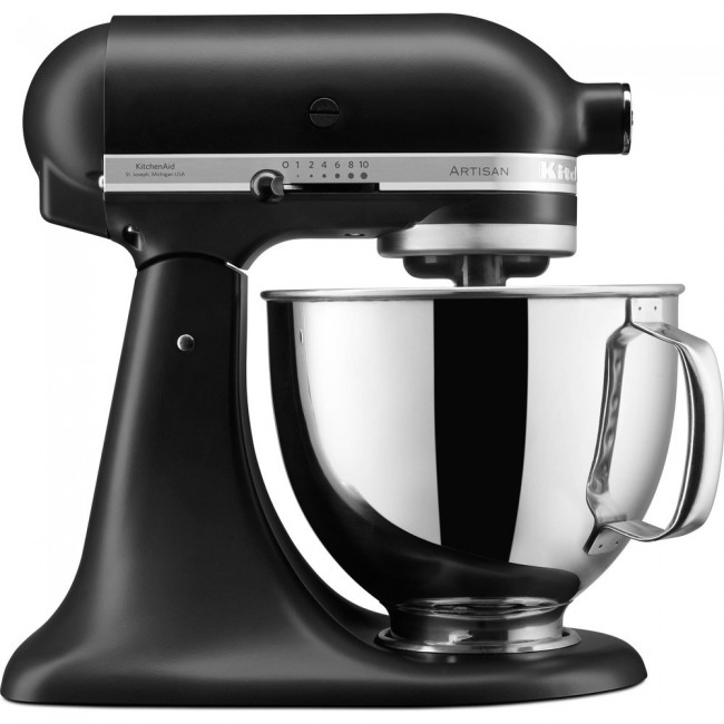 KitchenAid 5KSM125EBM food processor 300 W 4.8 L Black
