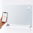 Extralink SMART GLASS PANEL HEATER, WHITE, 2000W, WIFI, LPL-23A-WH