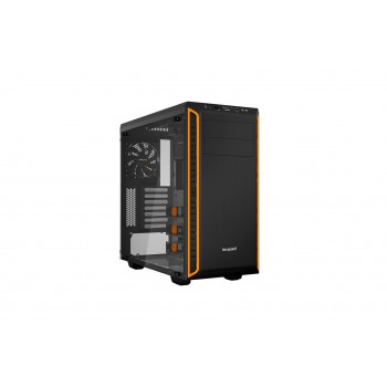 be quiet! Pure Base 600 Window Midi Tower Black, Orange