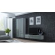 Cama TV stand VIGO 140 30/140/40 white/grey gloss Cama TV stand VIGO 140 30/140/40 white/grey gloss