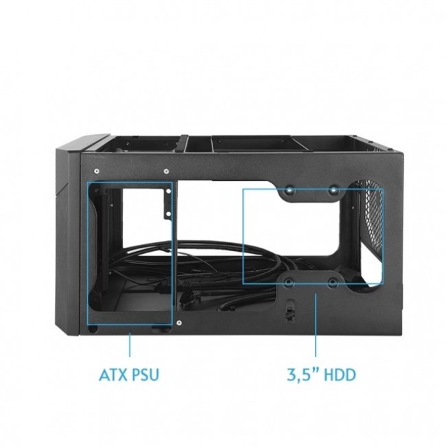 Chieftec CN-01B-OP computer case Cube Black Chieftec CN-01B-OP computer case Cube Black