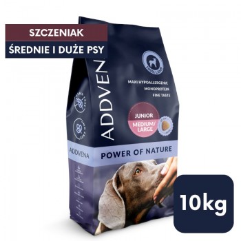 ADDVENA Power of Nature Junior Medium/Large Lamb - dry dog food - 10kg